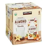Kirkland Signature Organic Almond Beverage Vanilla 32 Fluid Ounce (Pack of 6) thumbnail 4