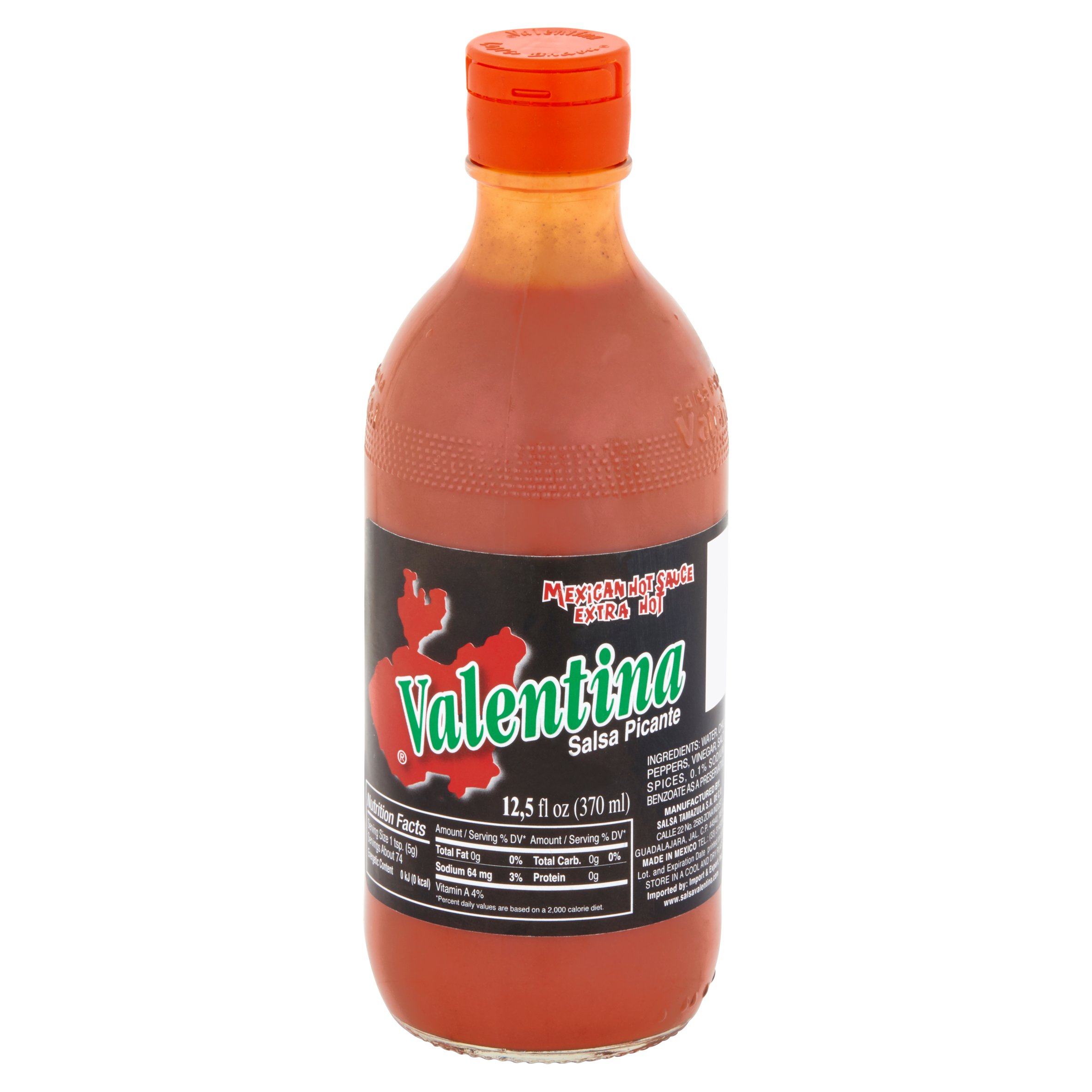 Valentina Extra Hot Mexican Hot Sauce, 12.5 fl oz thumbnail 2