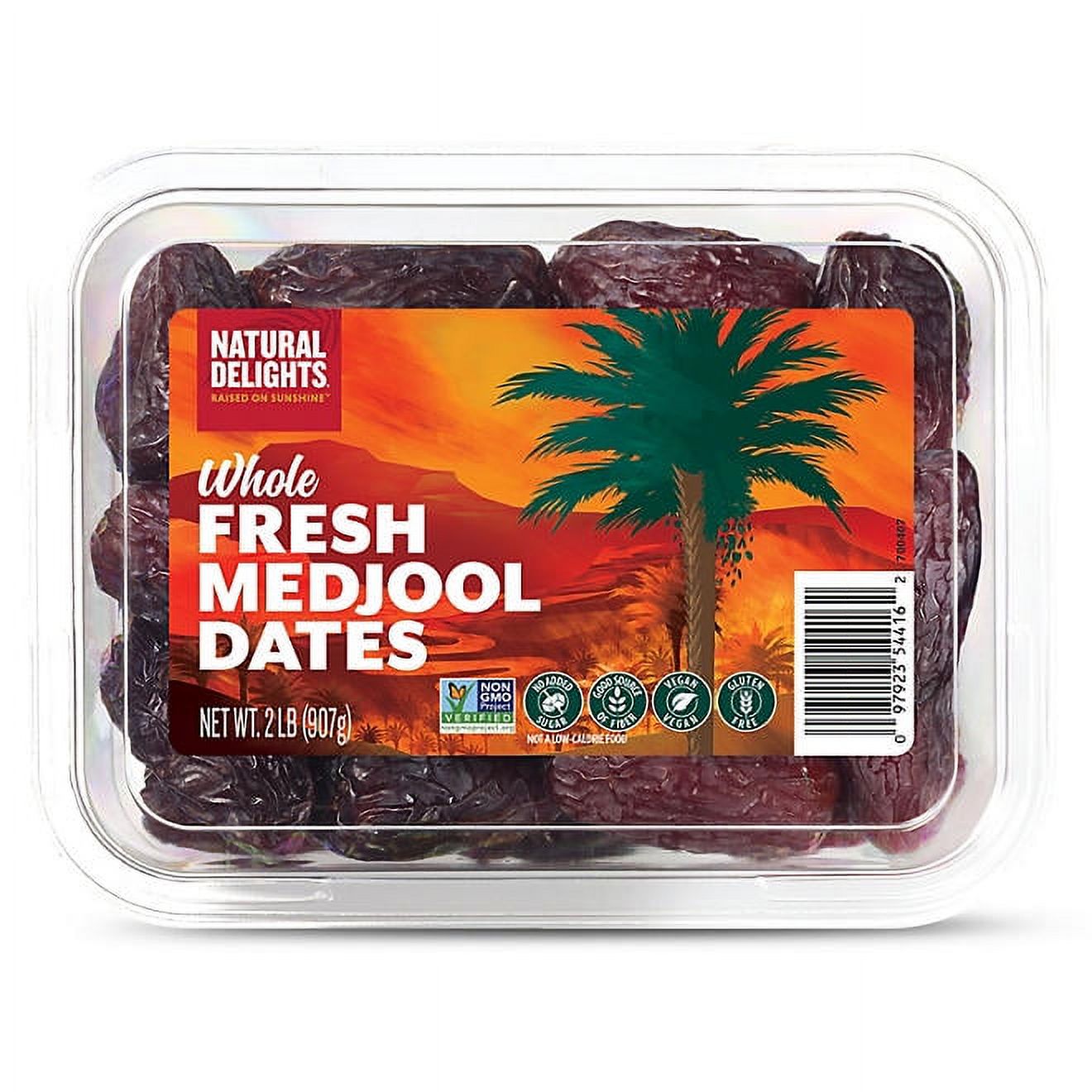 Natural Delights Medjool Dates, 2 lbs.