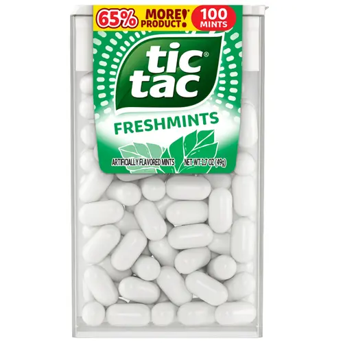 Tic Tac Freshmint Breath Mints, On-The-Go Refreshment, 1.7 oz