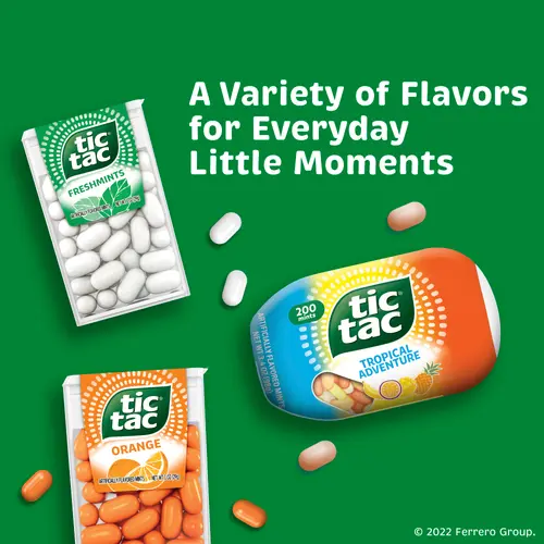 Tic Tac Freshmint Breath Mints, 4 Count, On-The-Go Refreshment, 1 oz Each thumbnail 4