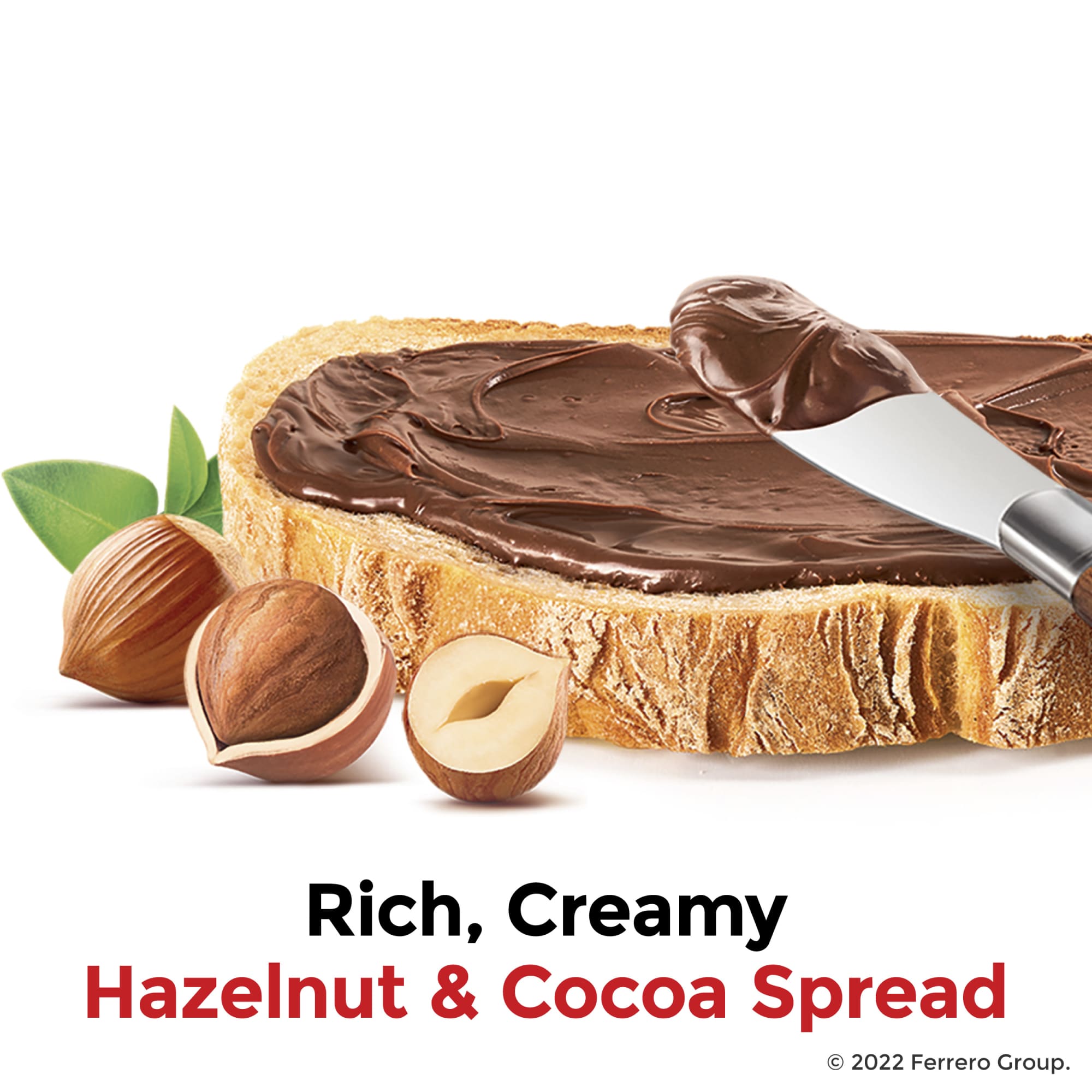 Nutella Hazelnut Spread with Cocoa for Breakfast, 33.5 oz Jar thumbnail 2