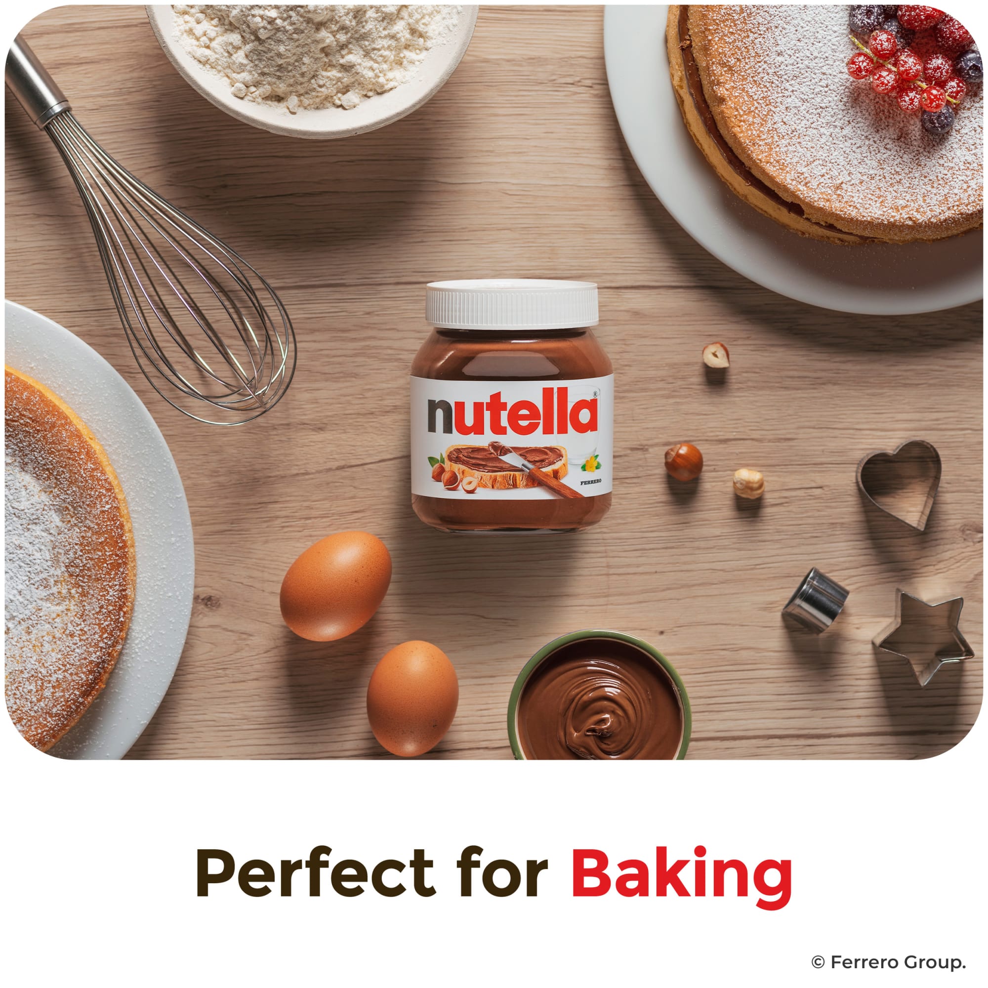 Nutella Hazelnut Spread with Cocoa for Breakfast, 26.5 oz Jar thumbnail 4