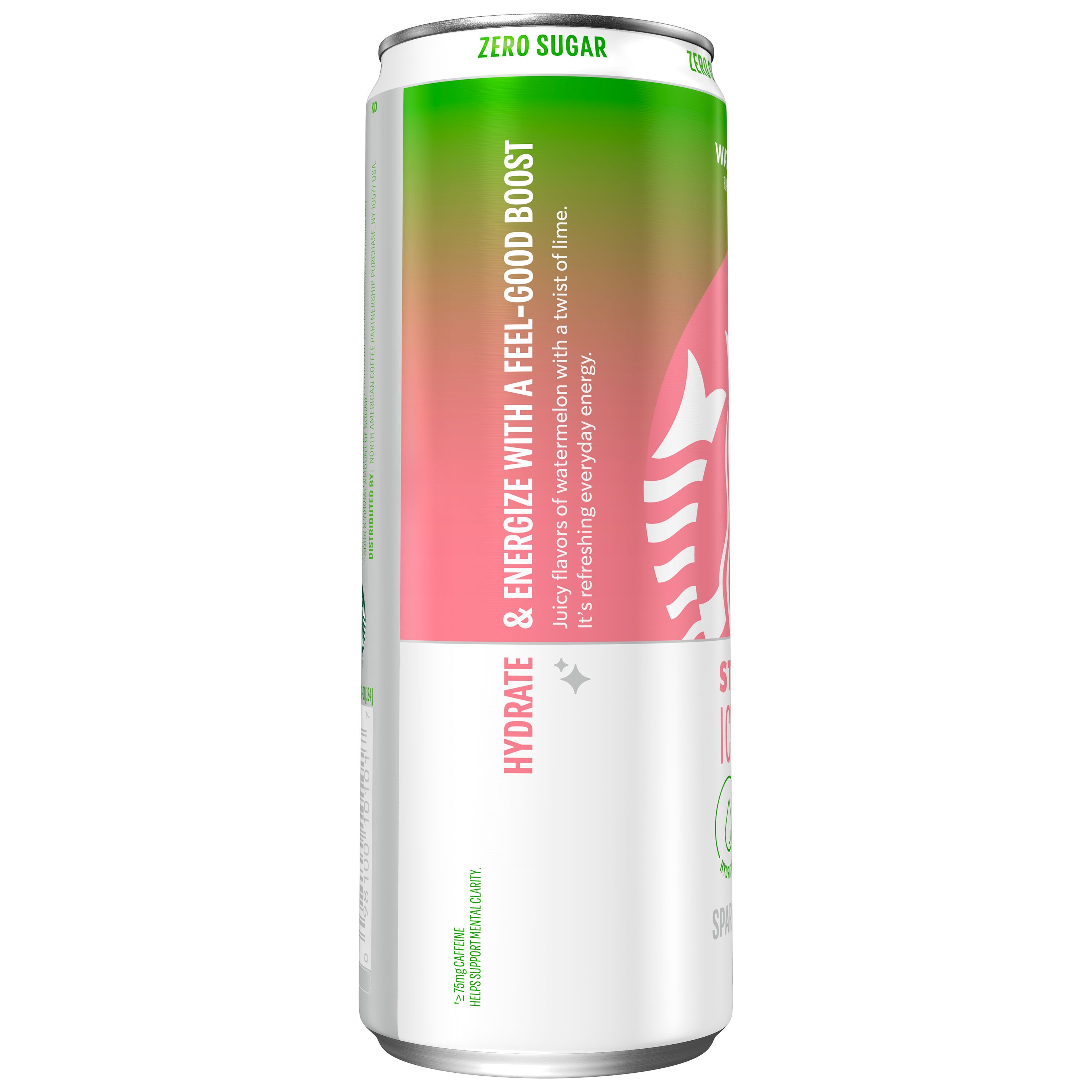 Starbucks Iced Energy Watermelon Twist 12 fl oz Can thumbnail 2