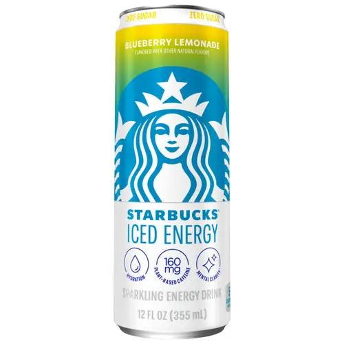Starbucks Iced Energy Blueberry Lemonade 12 fl oz Can